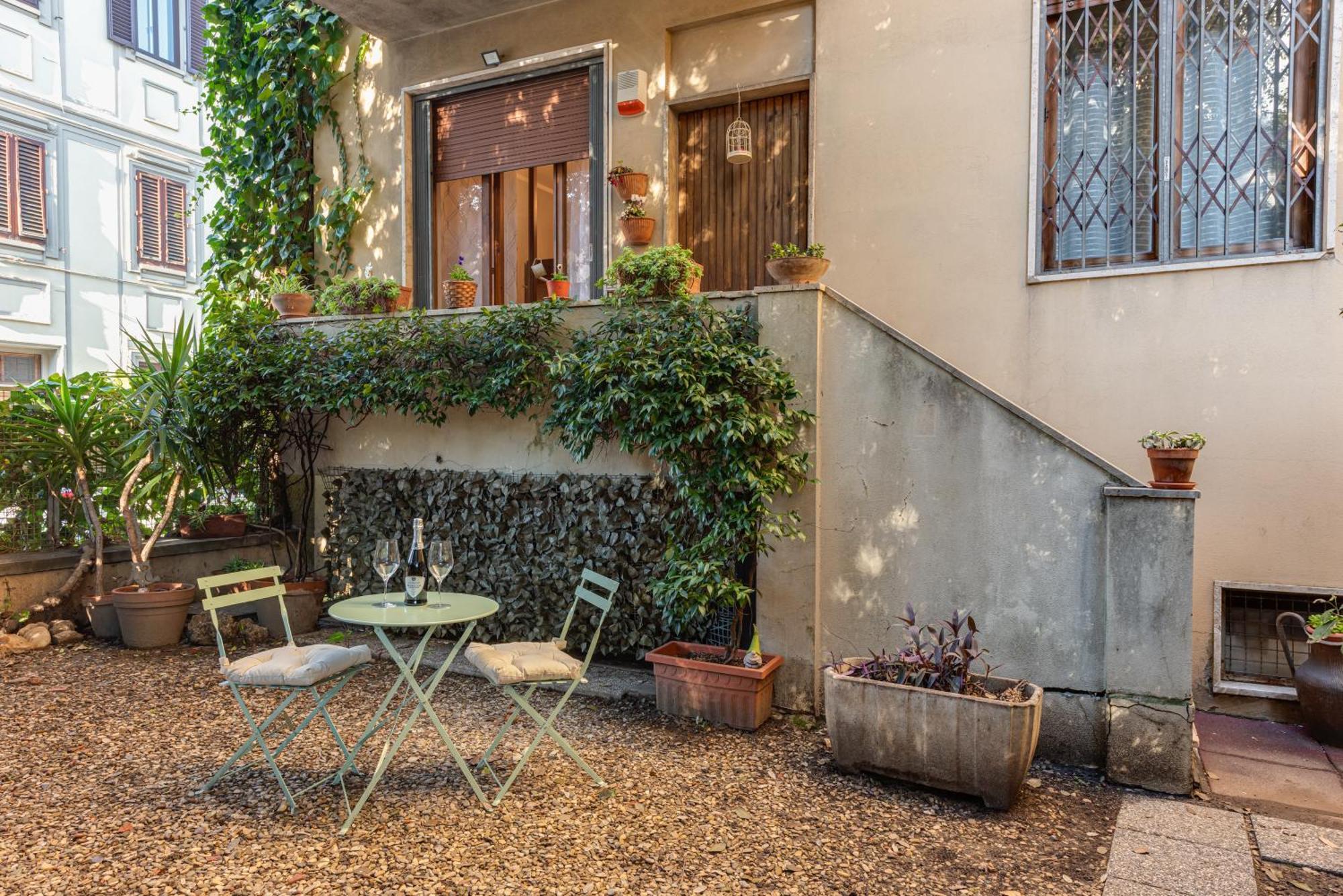 Relax In San Frediano Con Giardino Apartment Firenze Bagian luar foto